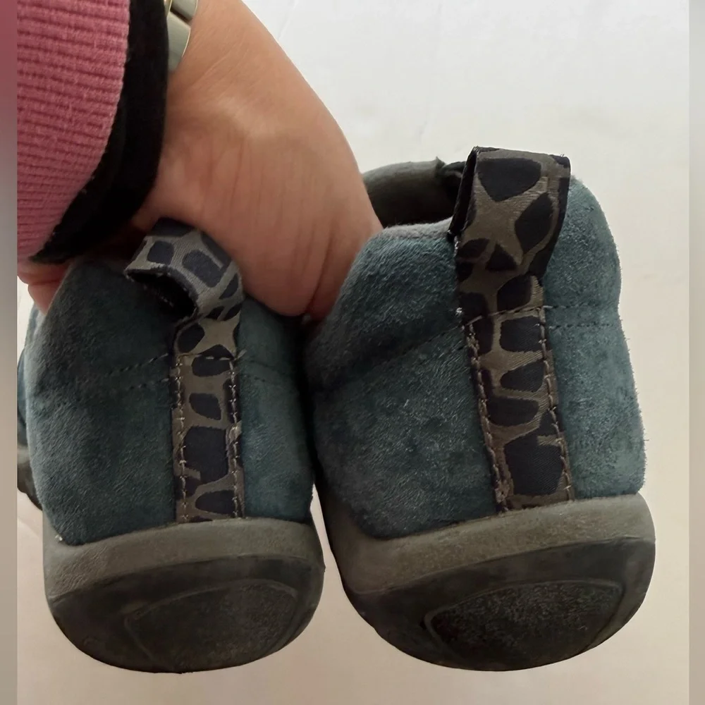 Merrell Kid’s Suede Slip-Ons - Moccasins Dark Teal size 7